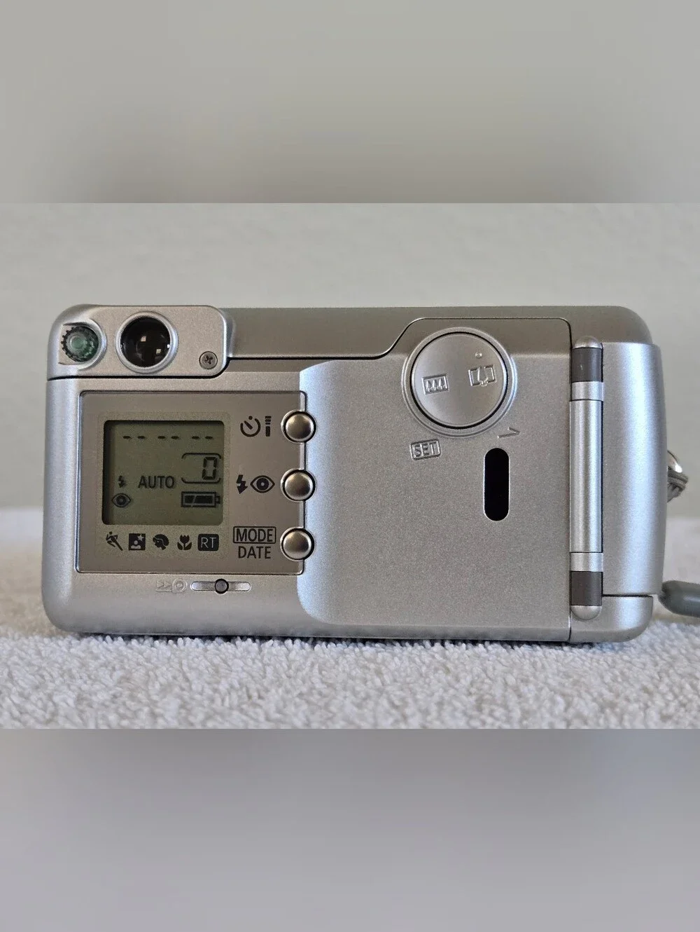 Canon Sure Shot Z180u Date 35mm Compact Film Camera 38-180mm Zoom *Tested*